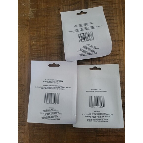 Lot of 3 Christmas Cobblestone Corners Village Miniatures Santa Snowman Tree - Picture 5 of 5